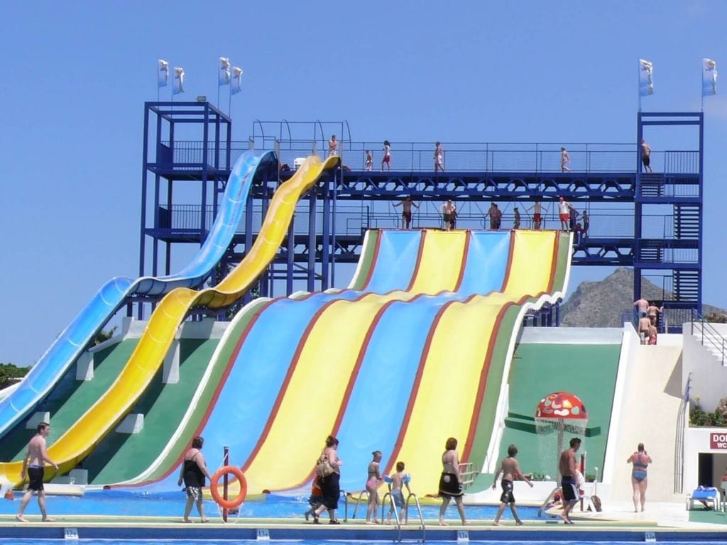 water slides alcudia